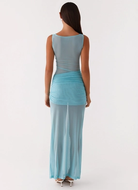 Apollo Maxi Dress - Aqua Apollo Maxi Dress - Aqua