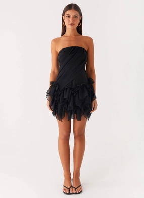 Arabian Nights Mini Dress - Black Arabian Nights Mini Dress - Black