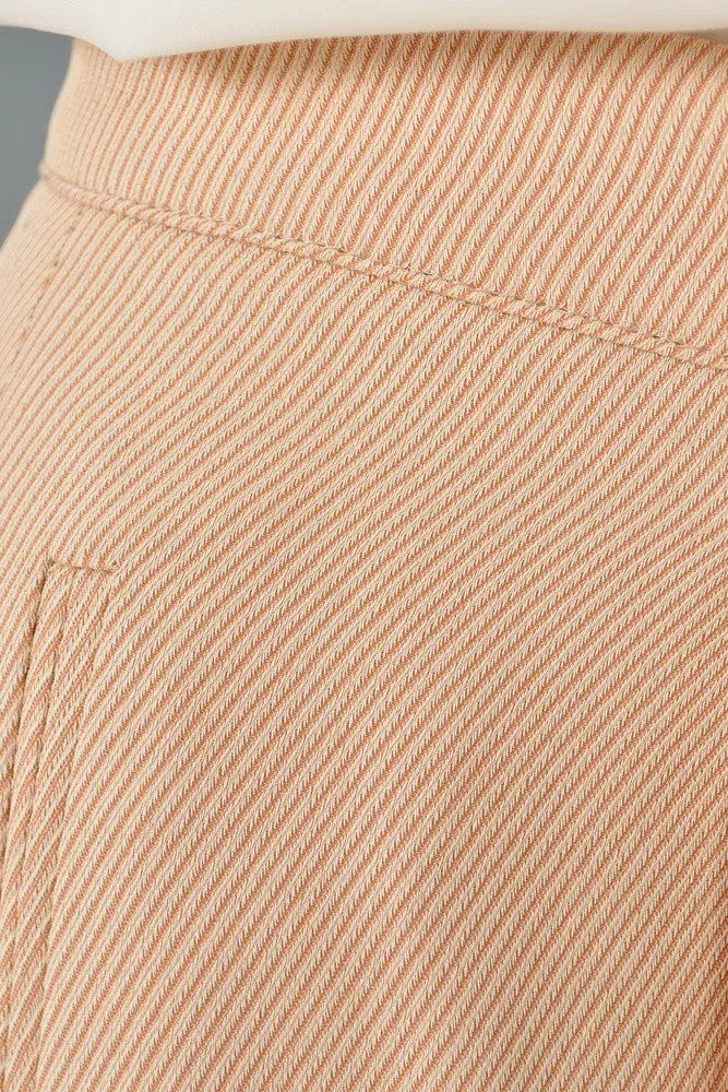Armani High-Waisted Twill Trousers