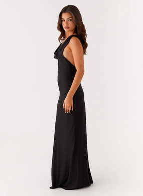 Arya Maxi Dress - Black Arya Maxi Dress - Black