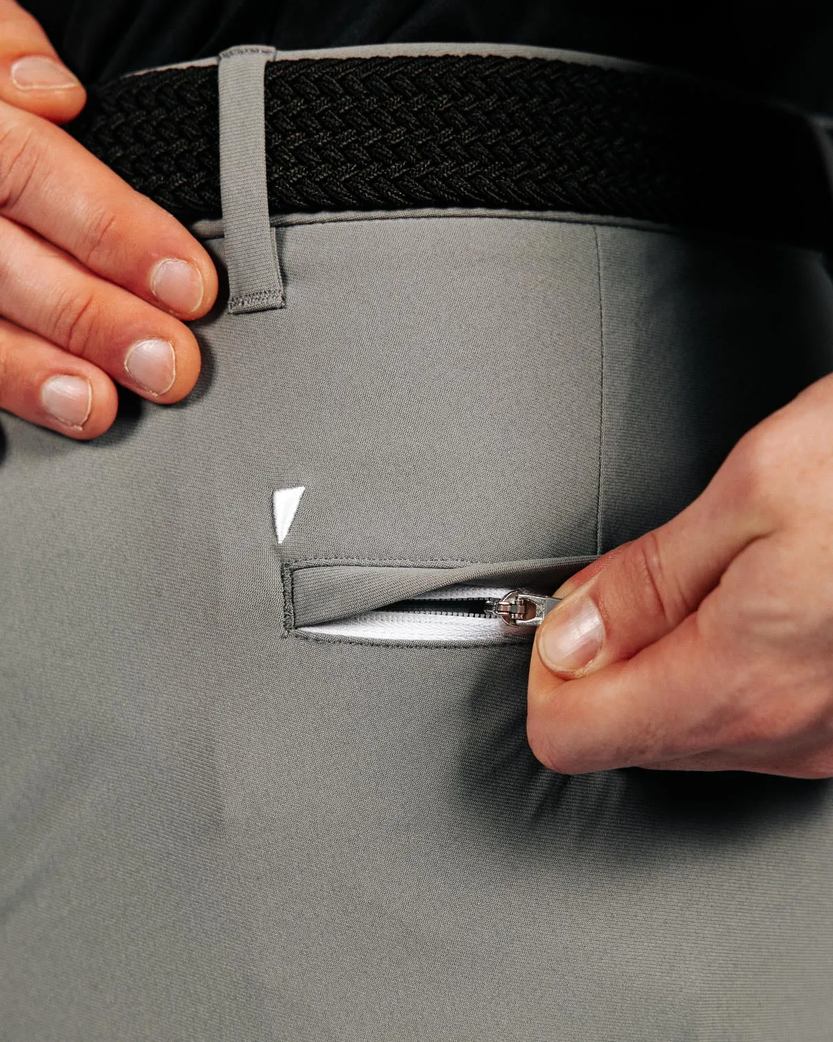 Ash Gray Traditional Pants