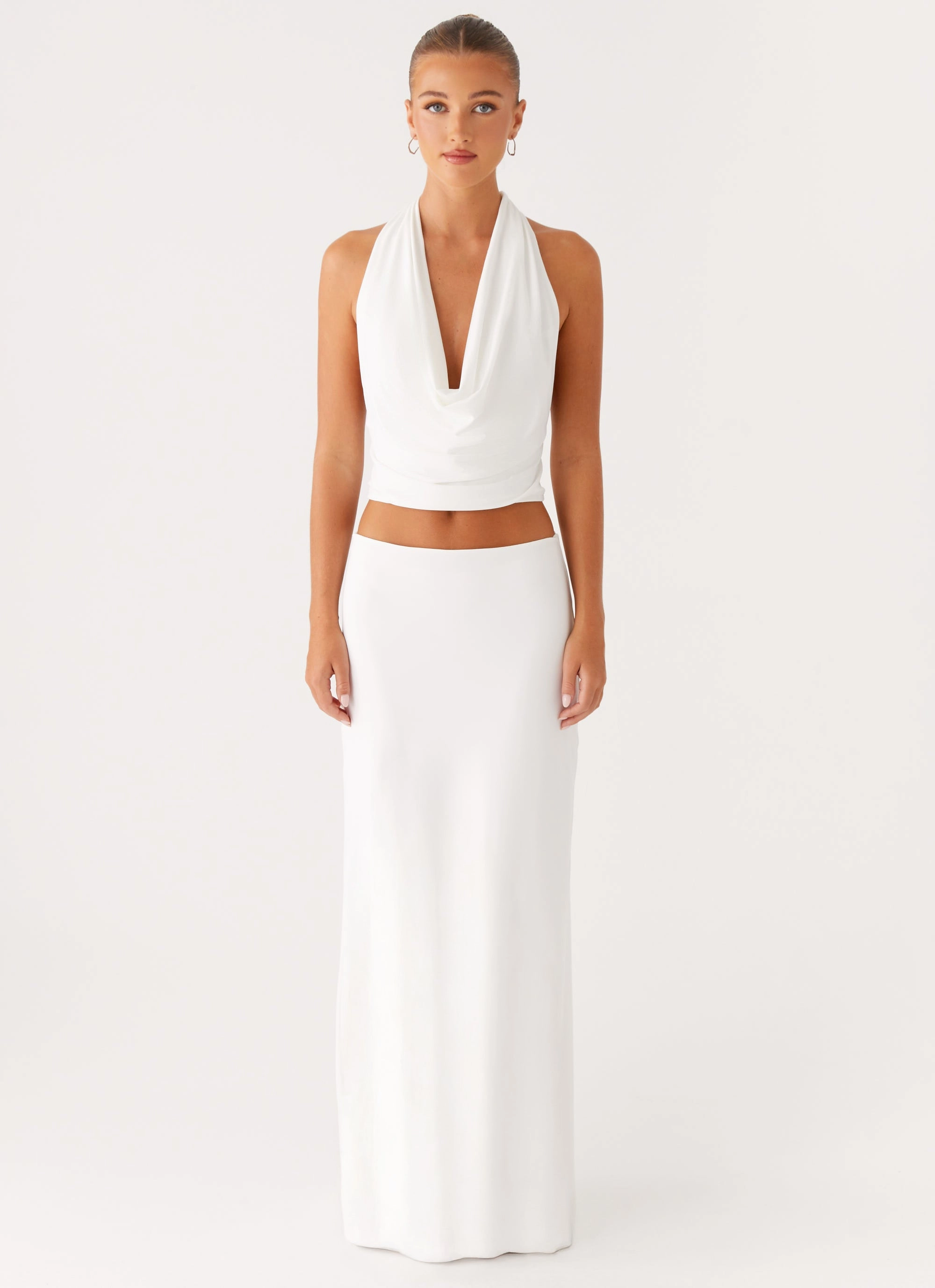 Ashi Maxi Skirt - White