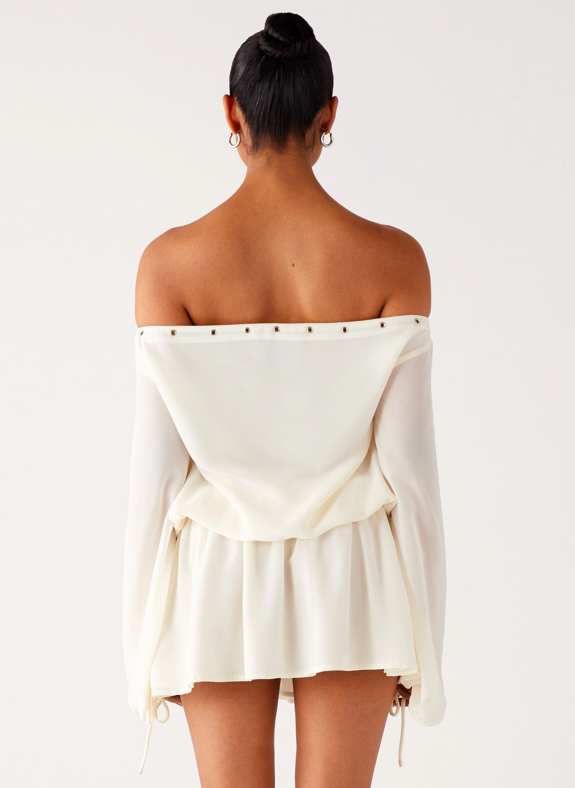 Astaria Mini Dress - Ivory