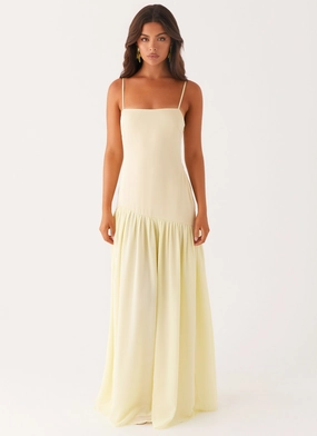 Asteria Maxi Dress - Yellow Asteria Maxi Dress - Yellow