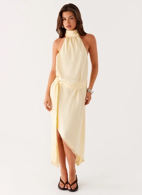 Atlantic Midi Dress - Yellow Atlantic Midi Dress - Yellow