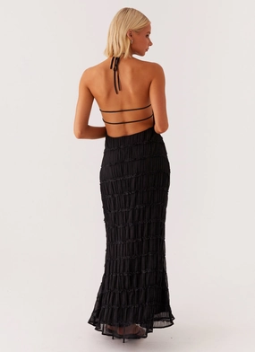 Aullie Maxi Dress - Black Aullie Maxi Dress - Black