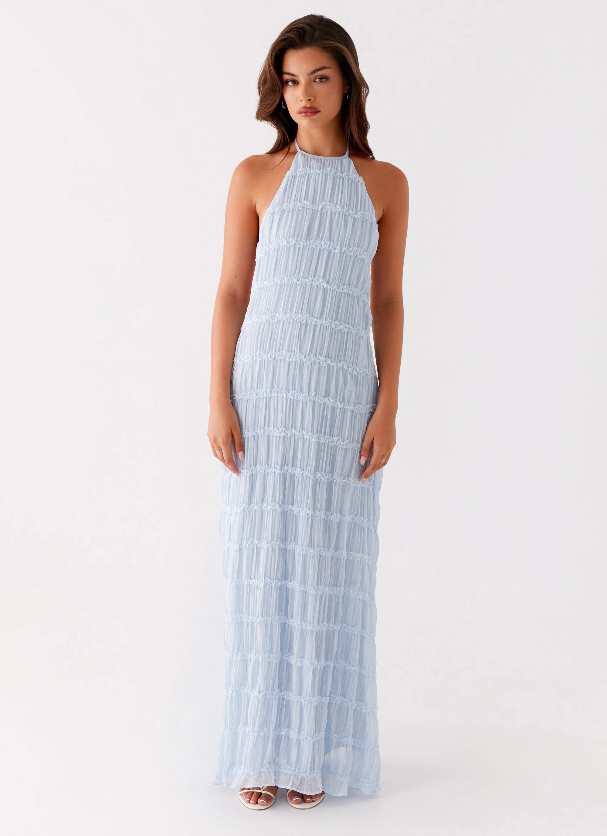 Aullie Maxi Dress - Blue