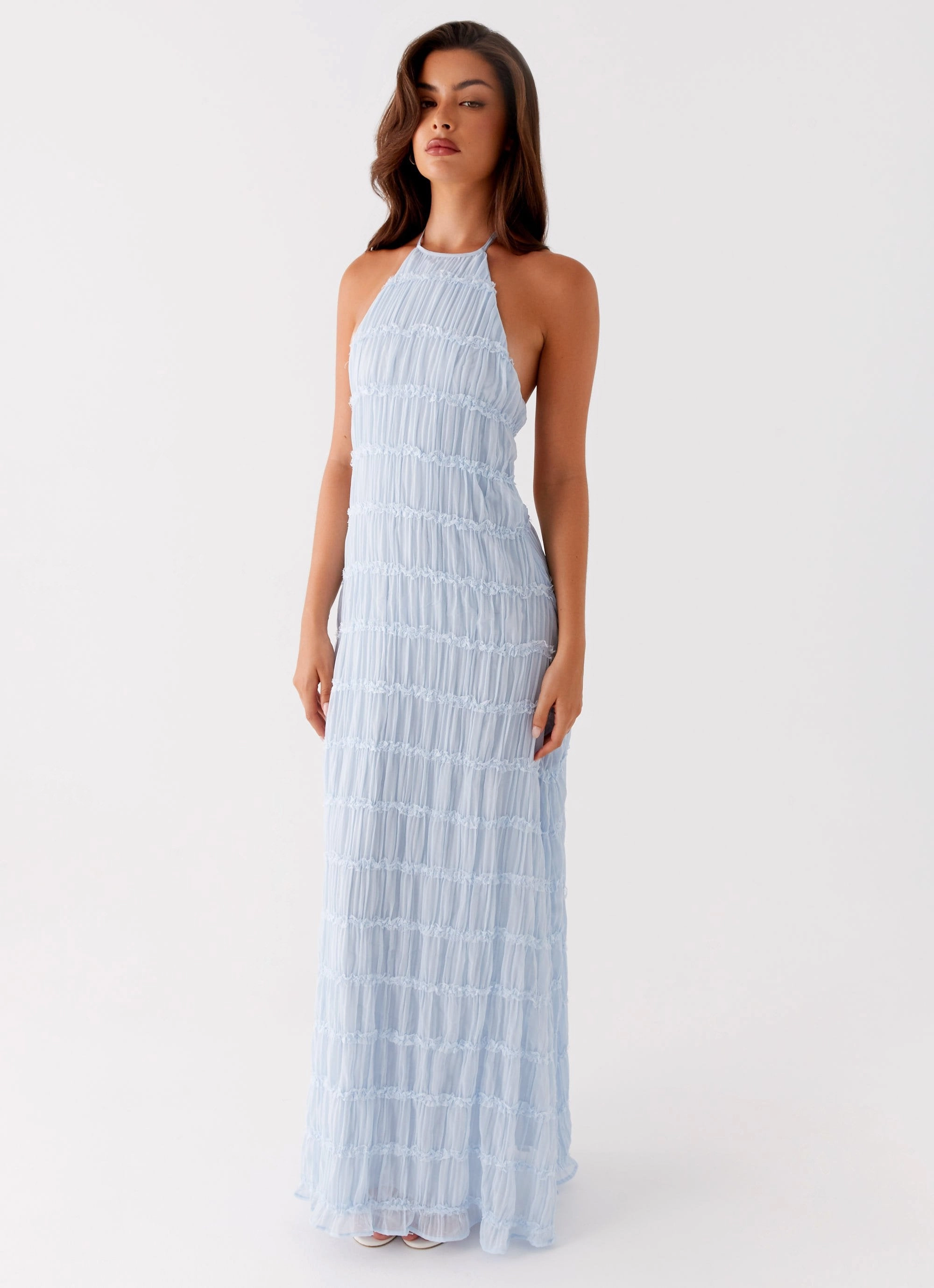 Aullie Maxi Dress - Blue
