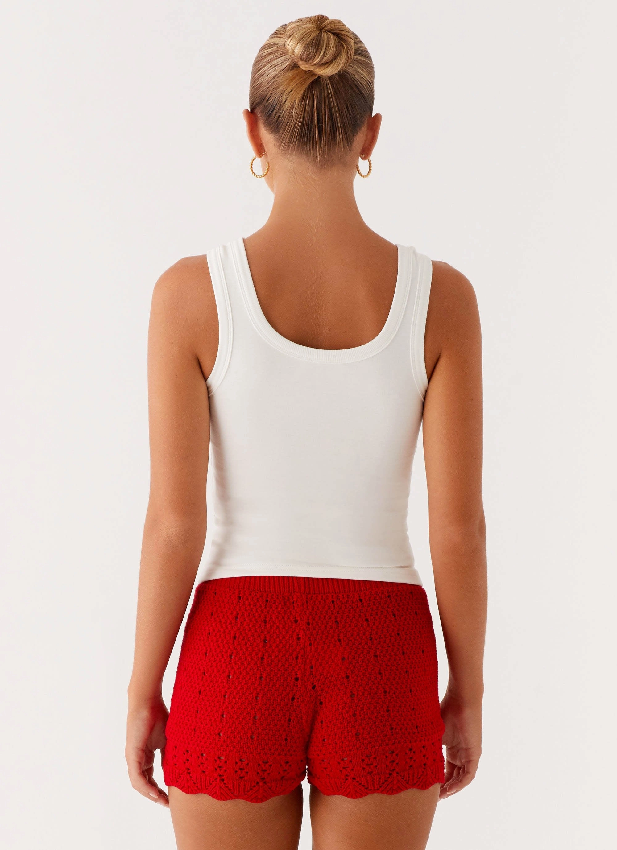 Avalita Tank Top - Ivory