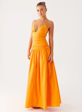 Avani Maxi Dress - Orange Avani Maxi Dress - Orange