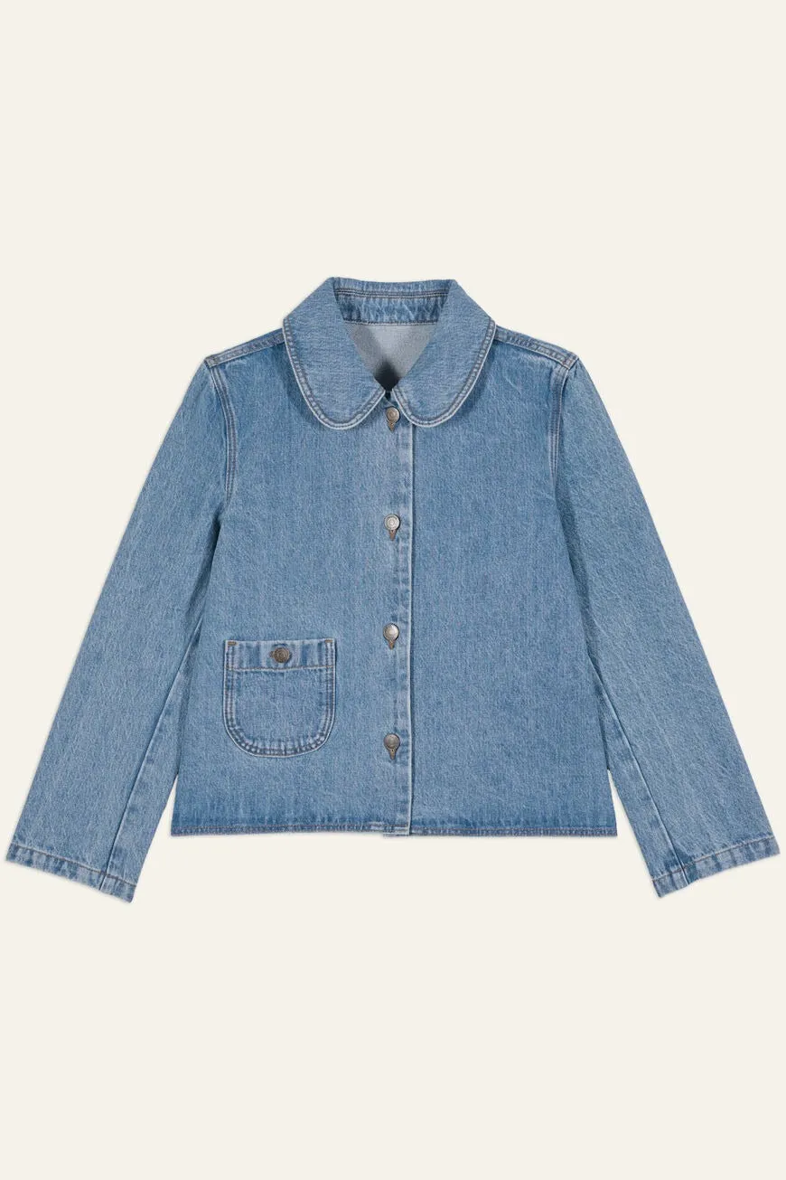 ba&sh Tiny Denim Jacket