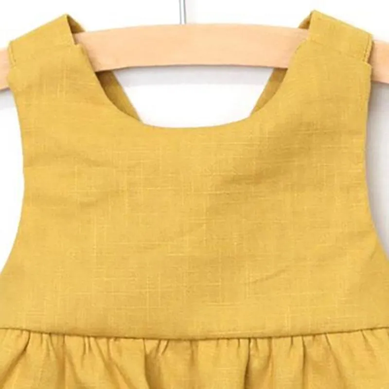 Baby Backless Solid Color Tank Bodysuit With Pocket Wholesale 17081444
