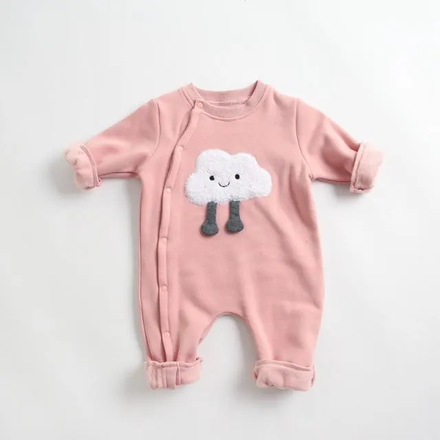 Baby Jumpsuits Fun Cartoon Design
