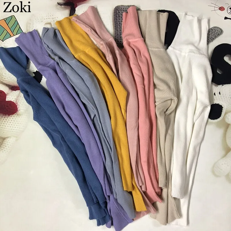 Back to College Joskaa Soft Women Turtleneck Sweater Autumn Long Sleeve Elastic Female Knitted Jumper Casual Pullover Slim Winter Basic Tops 2024