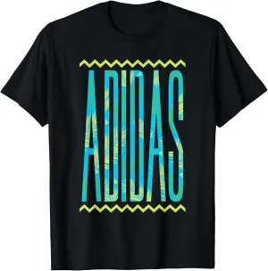 Badge of Sport Statement Tropical 90s Graphic T-Shirt