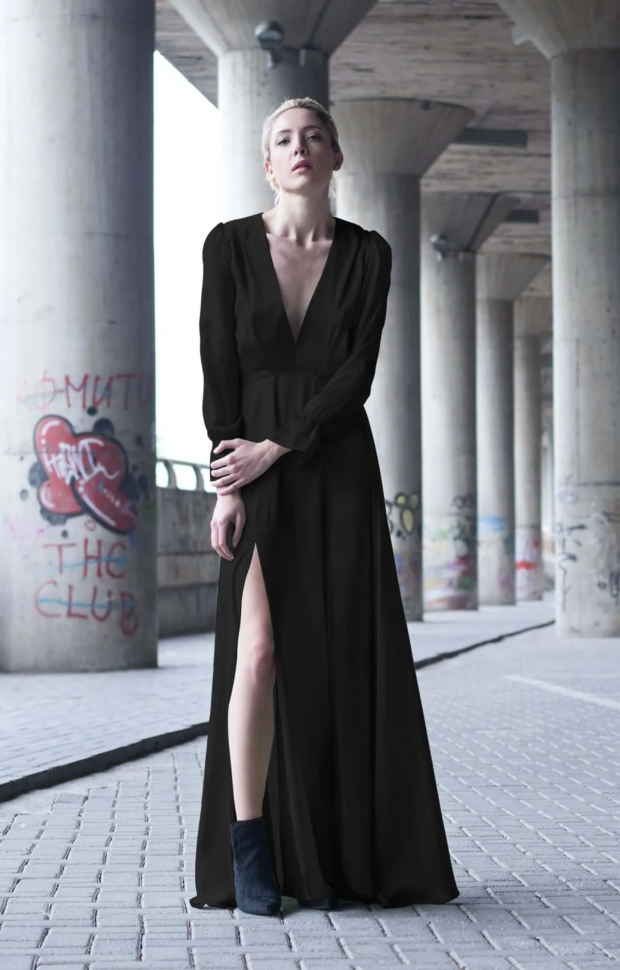 Bareback Maxi Dress