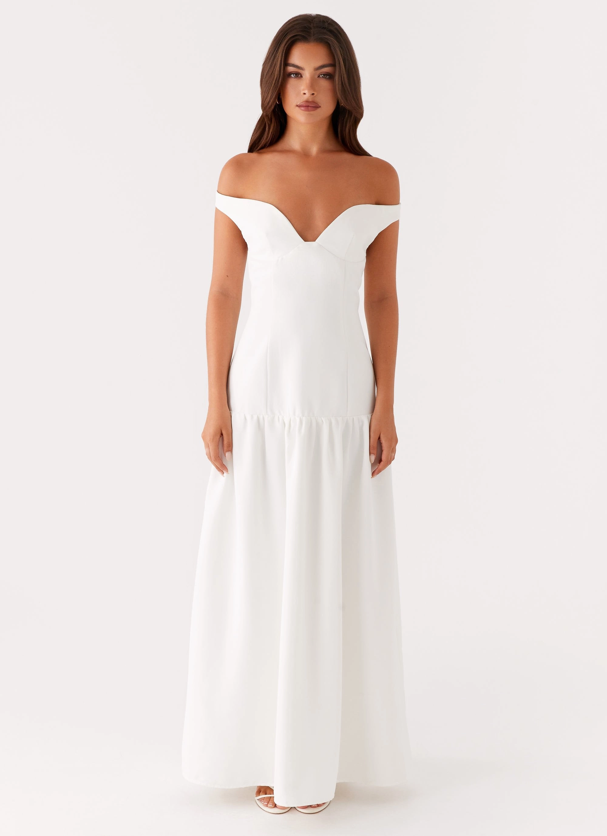 Basel Maxi Dress - White