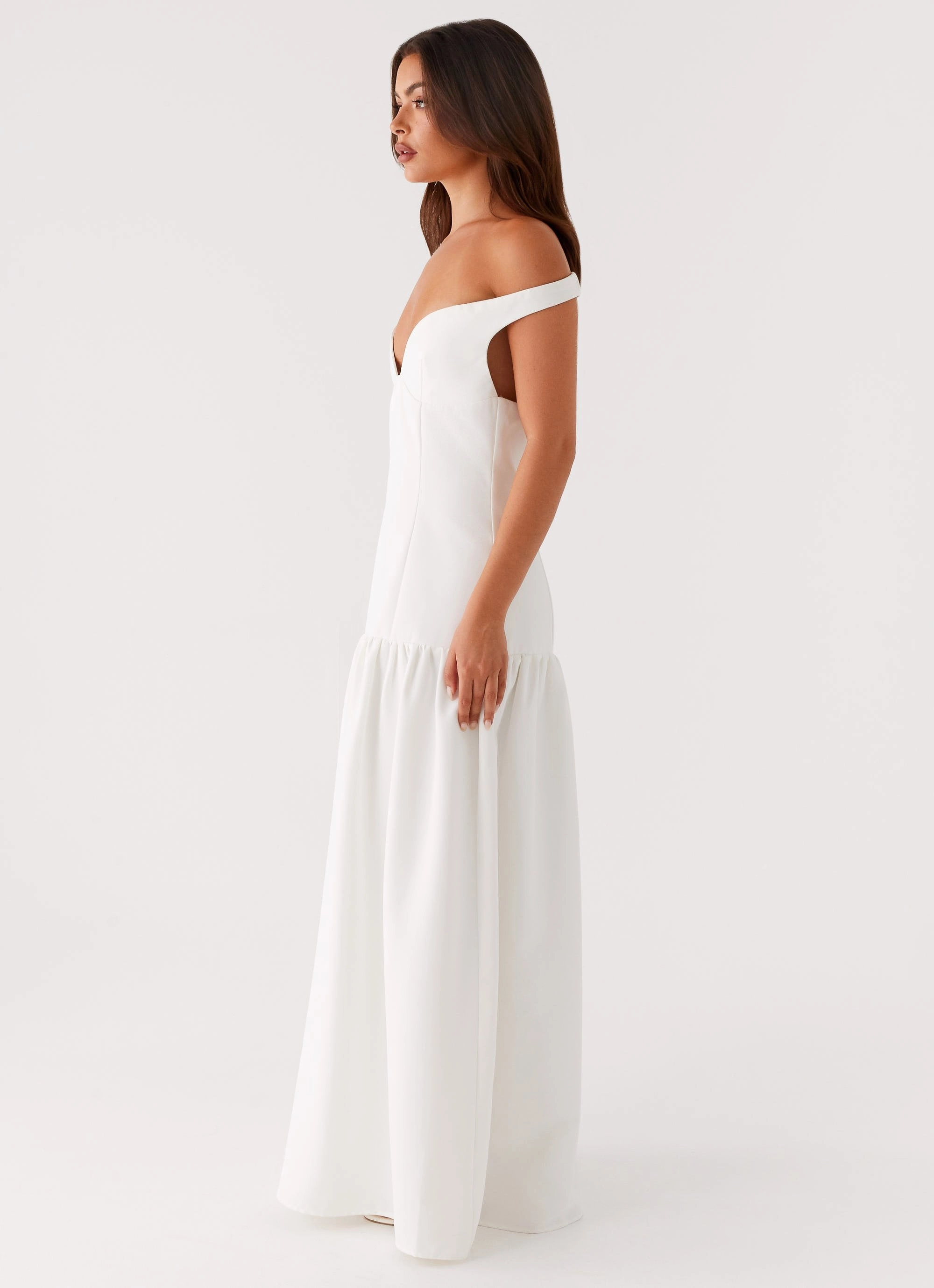 Basel Maxi Dress - White