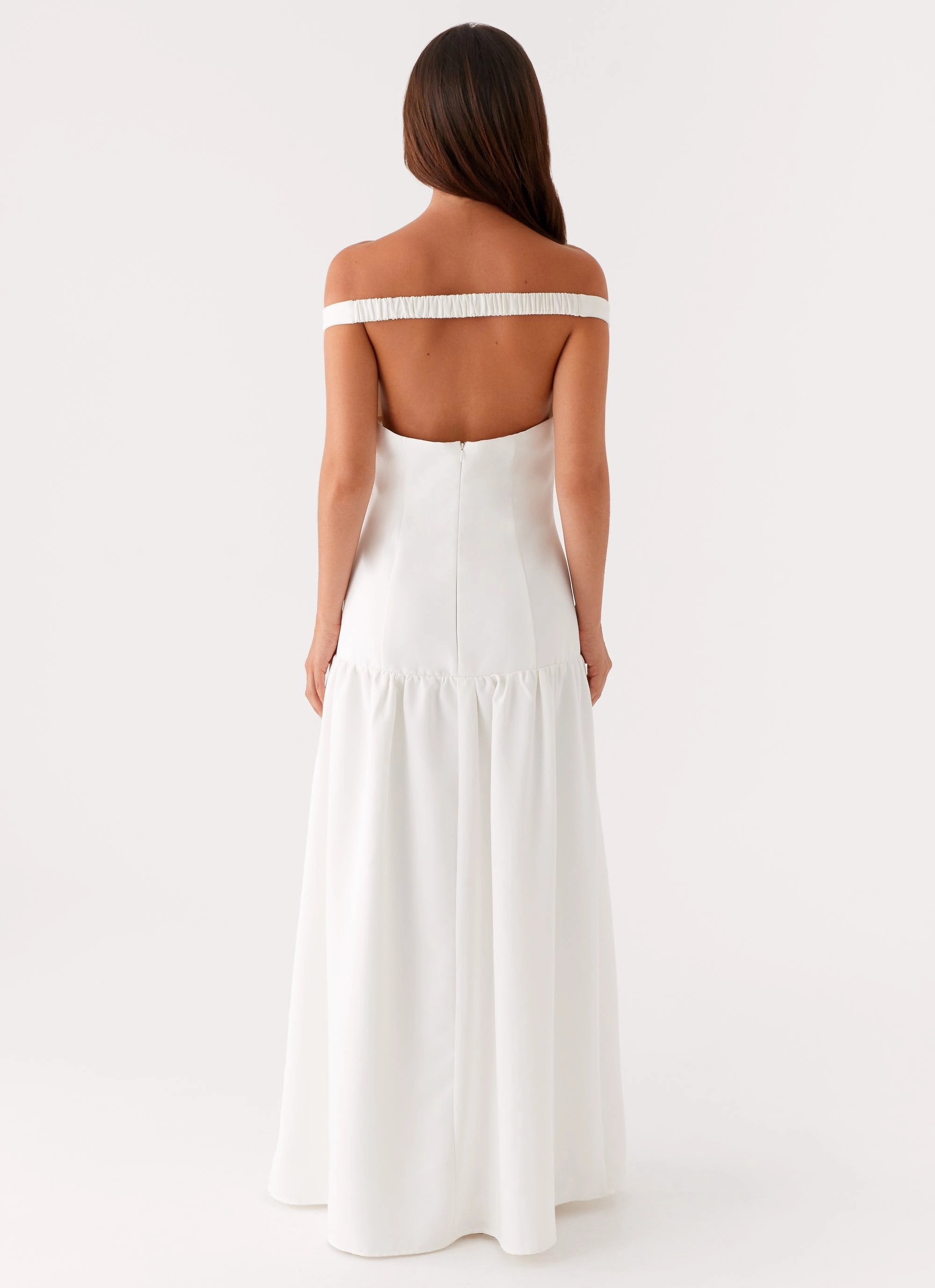 Basel Maxi Dress - White