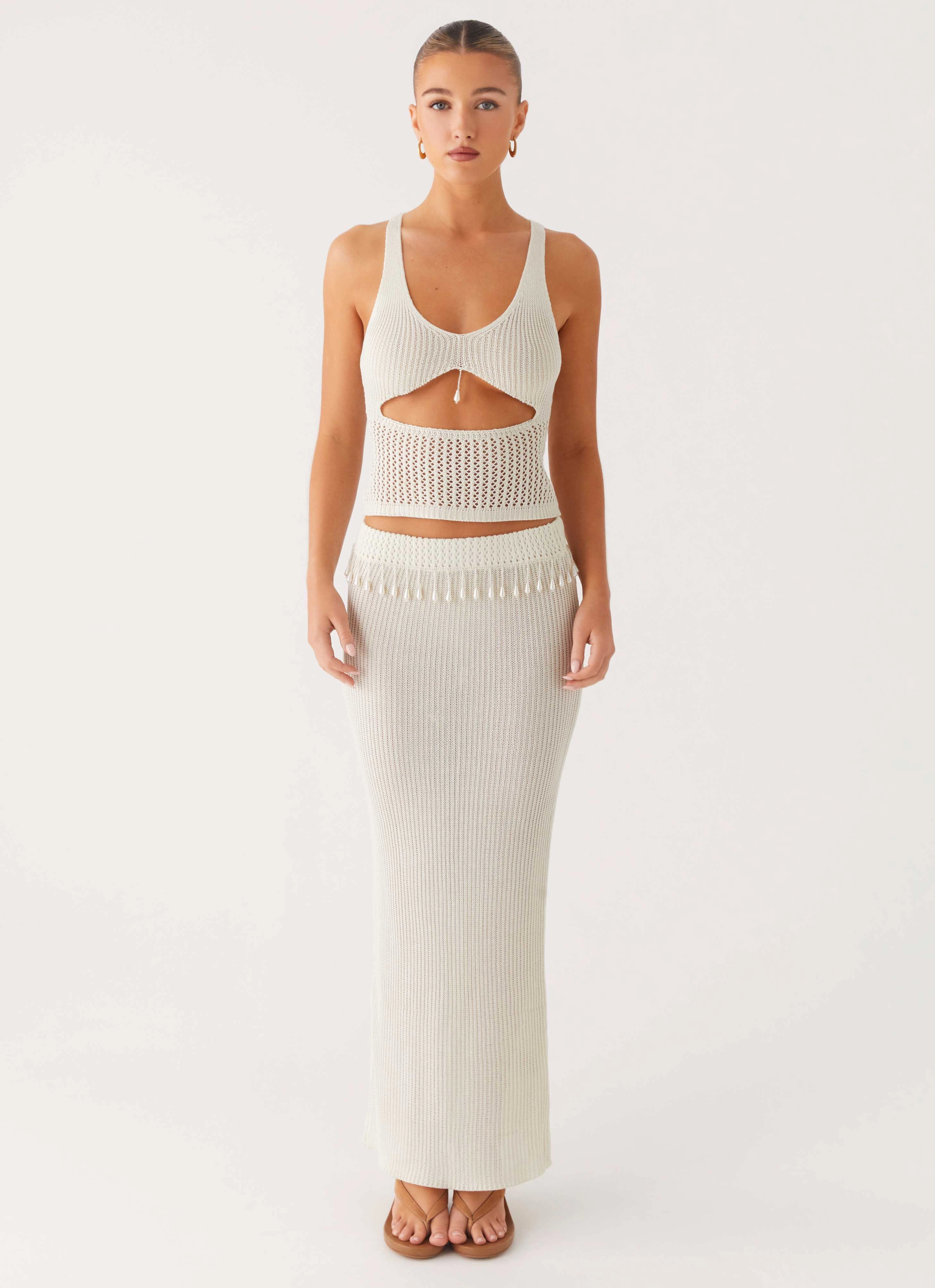Basilia Knit Top - Off White