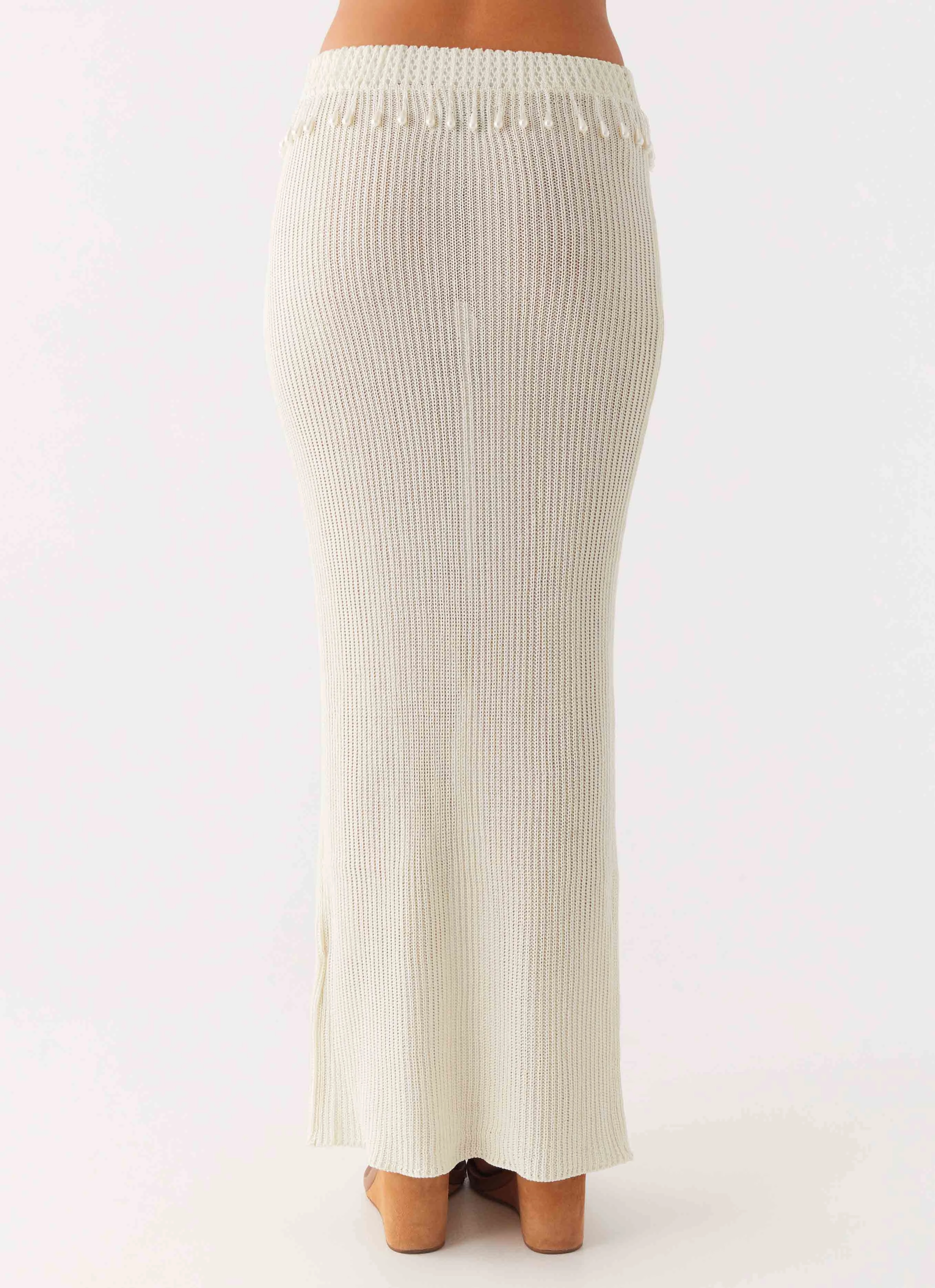 Basilia Maxi Skirt - Off White