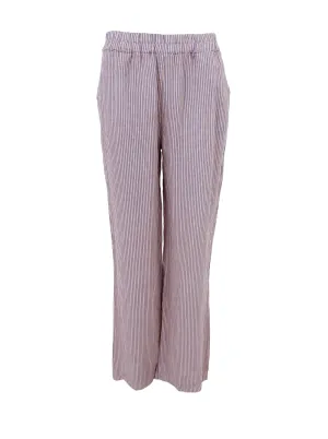 BCMELINA wide linen pant - Calypso Rose