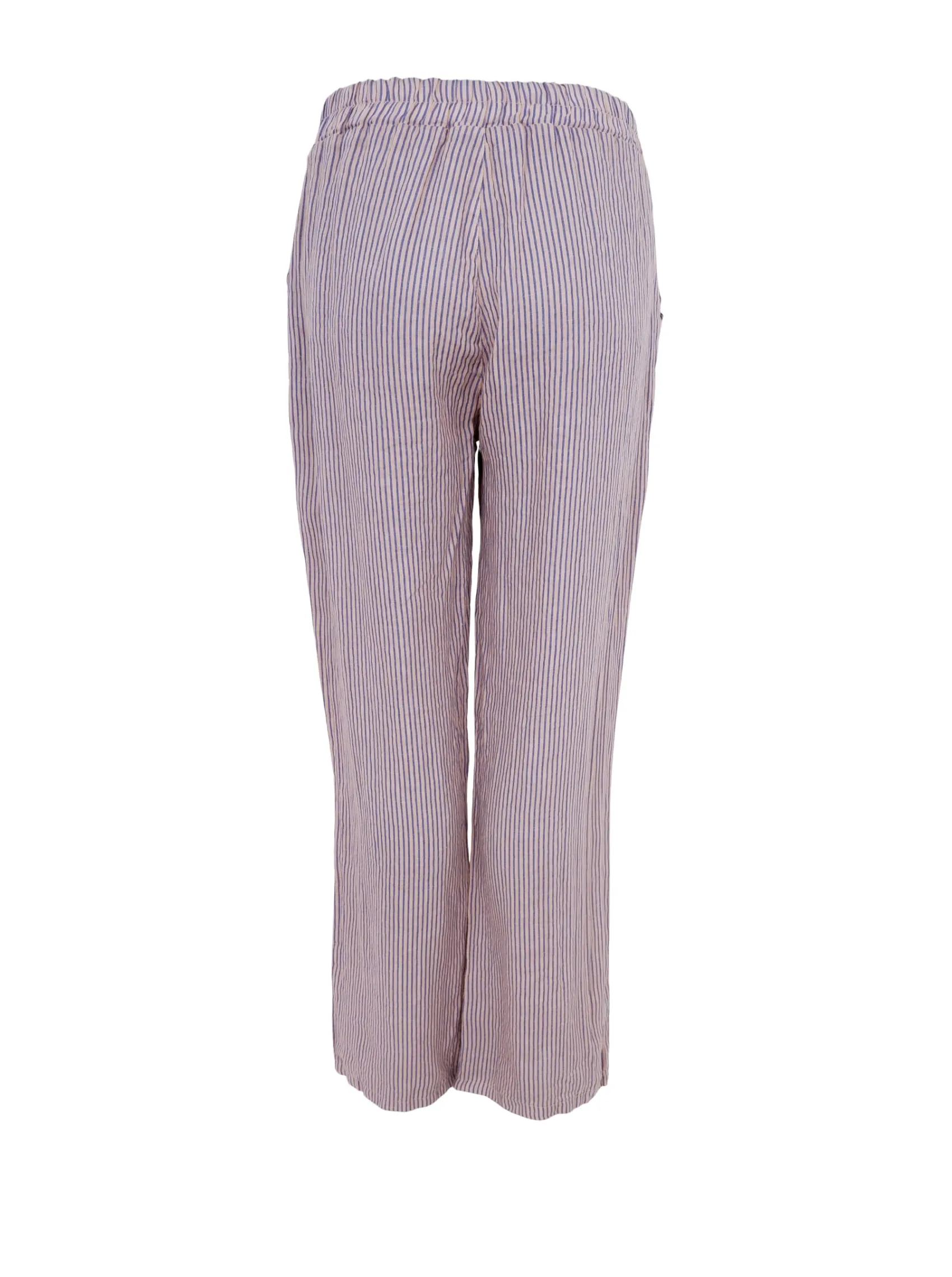 BCMELINA wide linen pant - Calypso Rose