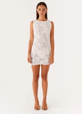 Bea Mini Dress - Ivory Bea Mini Dress - Ivory