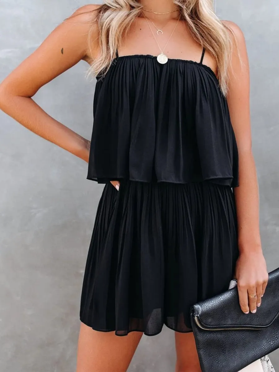 Beach Bliss Cute Rompers For Summer Ruched Style