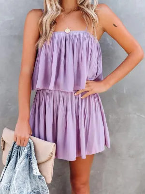 Beach Bliss Cute Rompers For Summer Ruched Style