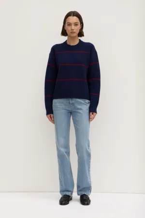 Beau Stripe Merino Wool Knit