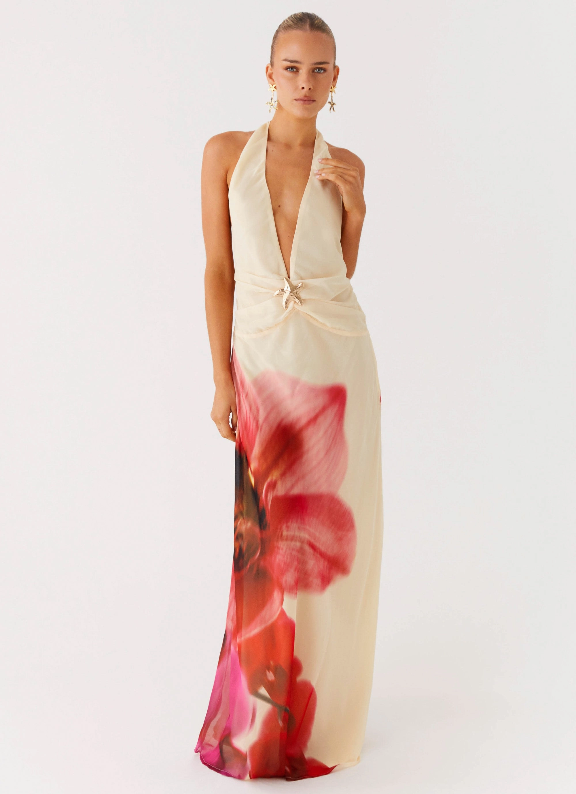 Belivia Maxi Dress - Yellow Bloom