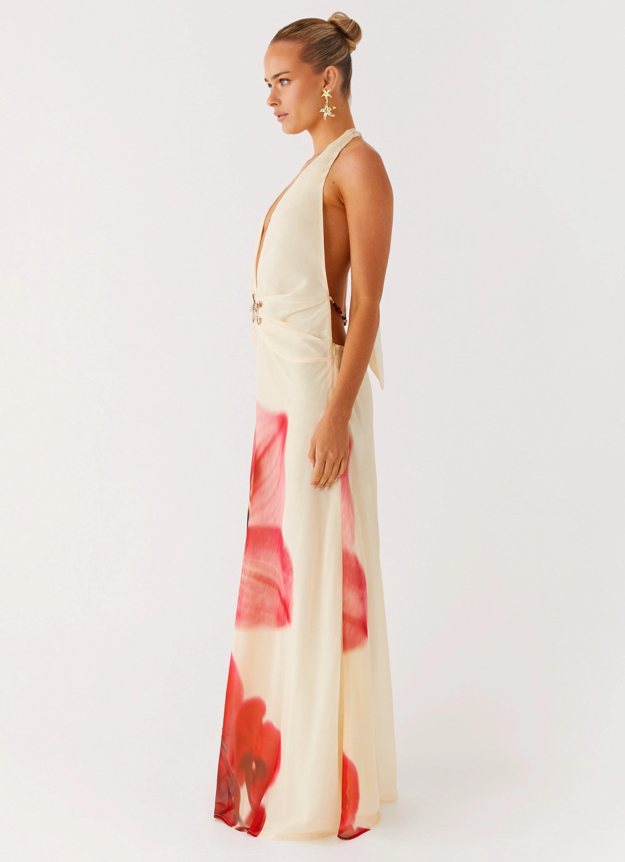 Belivia Maxi Dress - Yellow Bloom