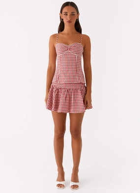 Bellamy Top - Red Gingham Bellamy Top - Red Gingham