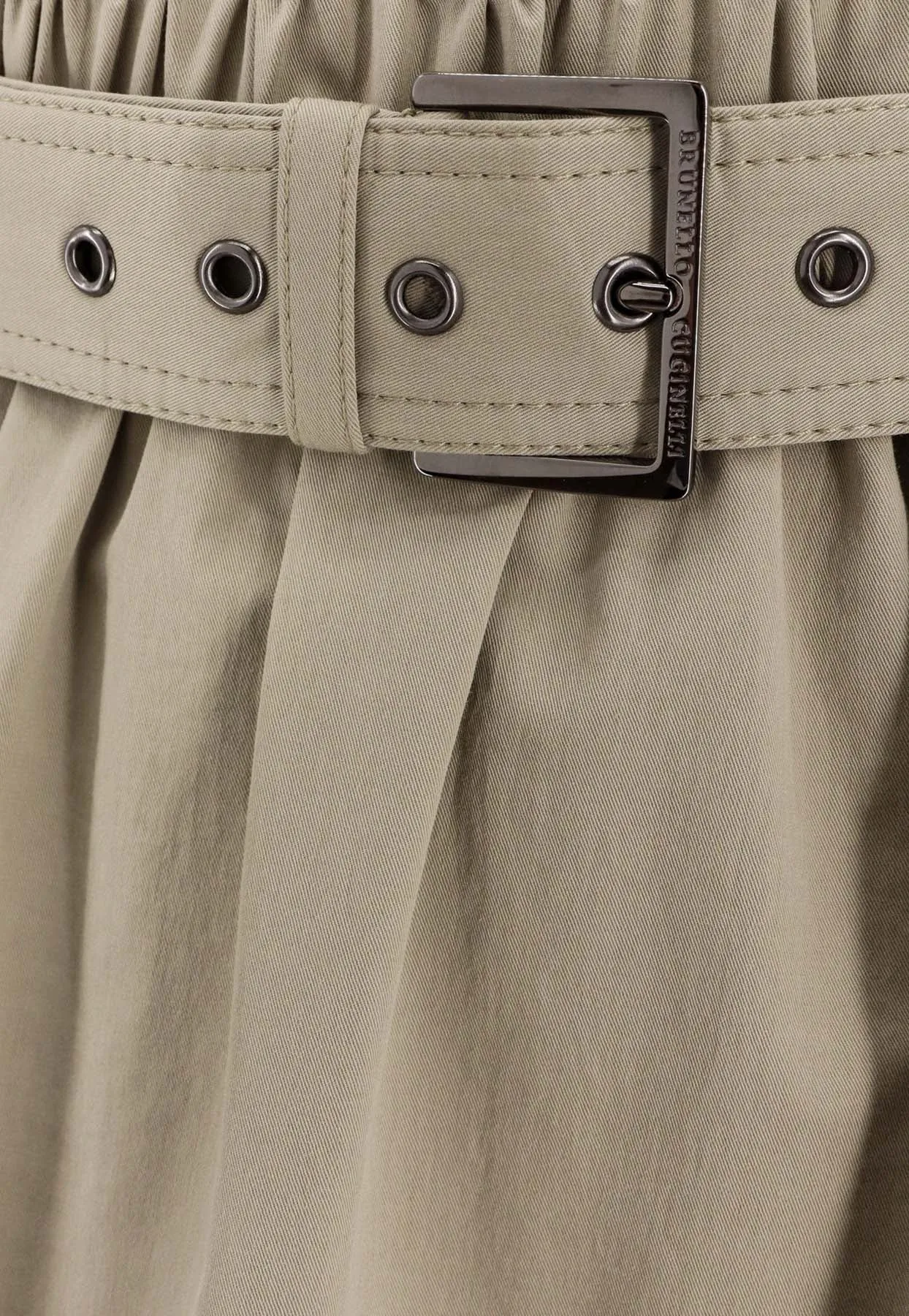 Belted Midi Skirt