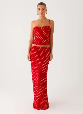 Bendita Top - Red Polka Dot Bendita Top - Red Polka Dot