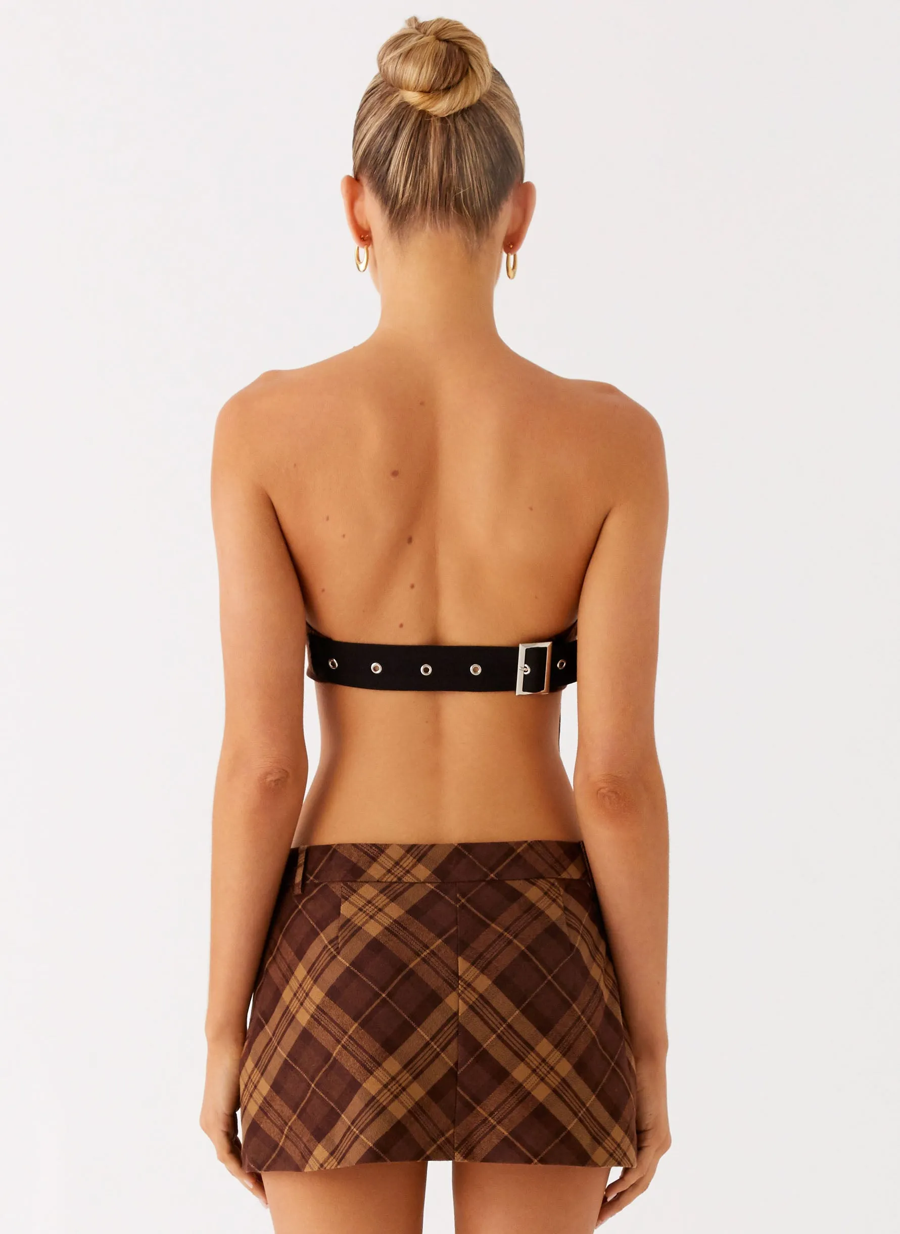 Benson Mini Skirt - Plaid