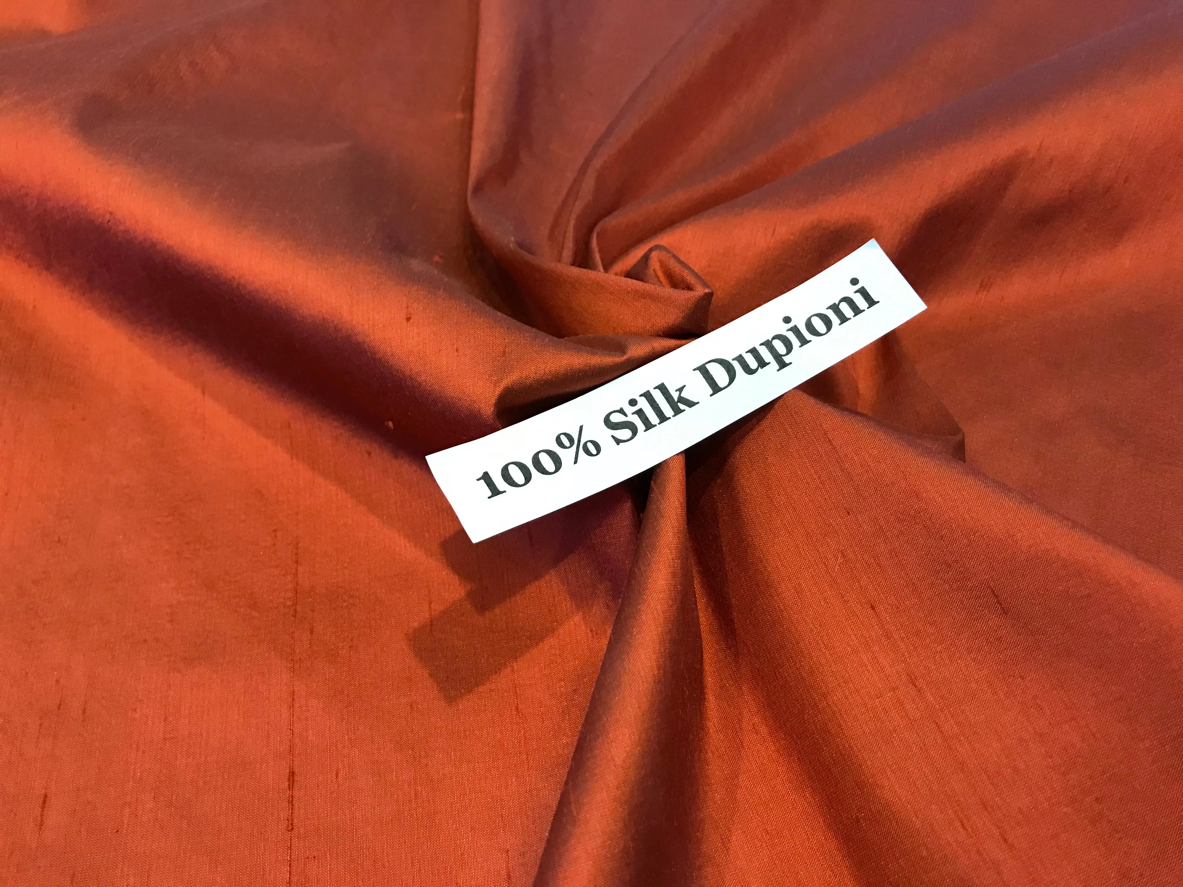 Berry Red 100% Silk Dupioni       1/4 Meter Price