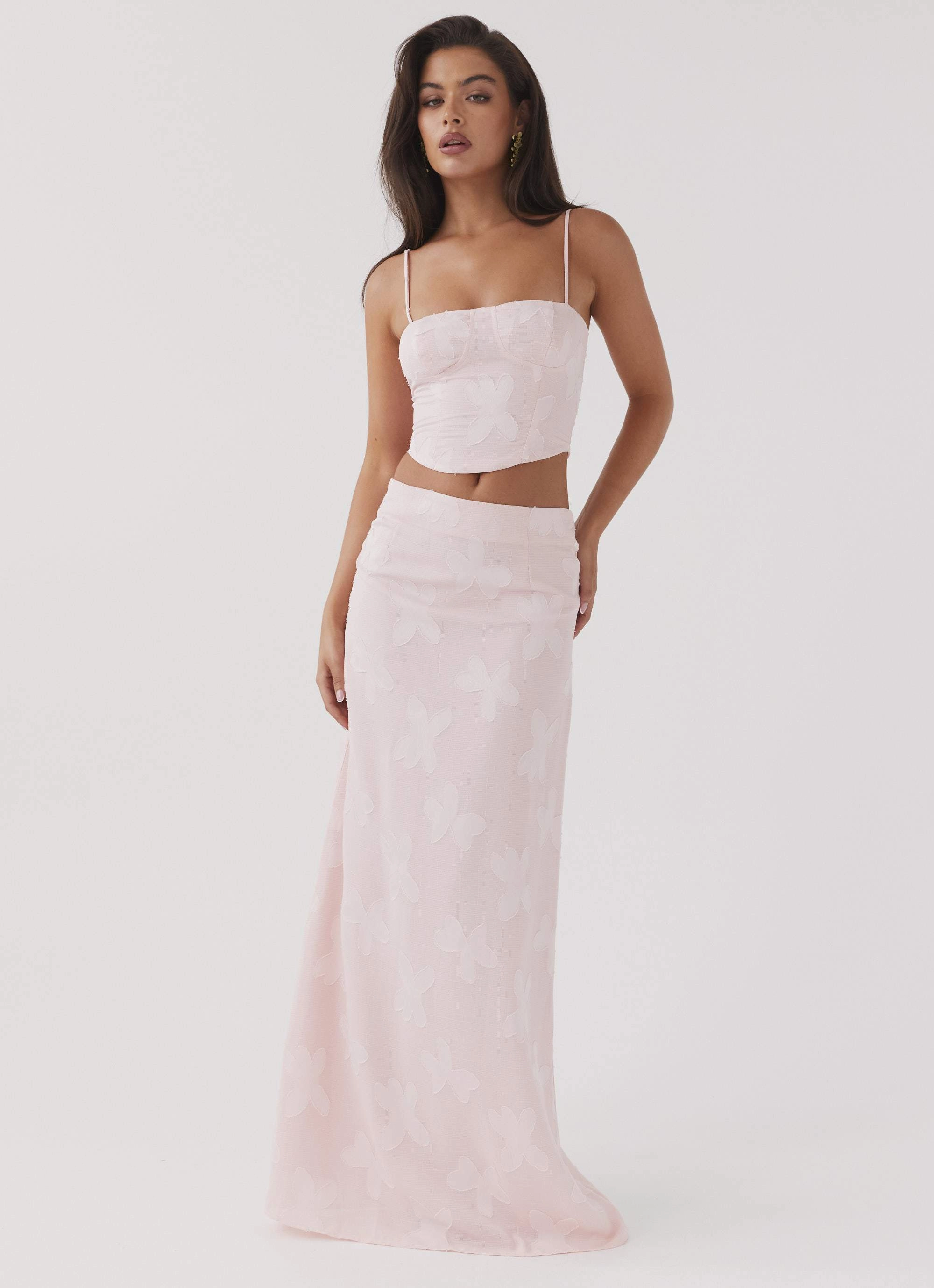 Best Love Maxi Skirt - Pink Petal