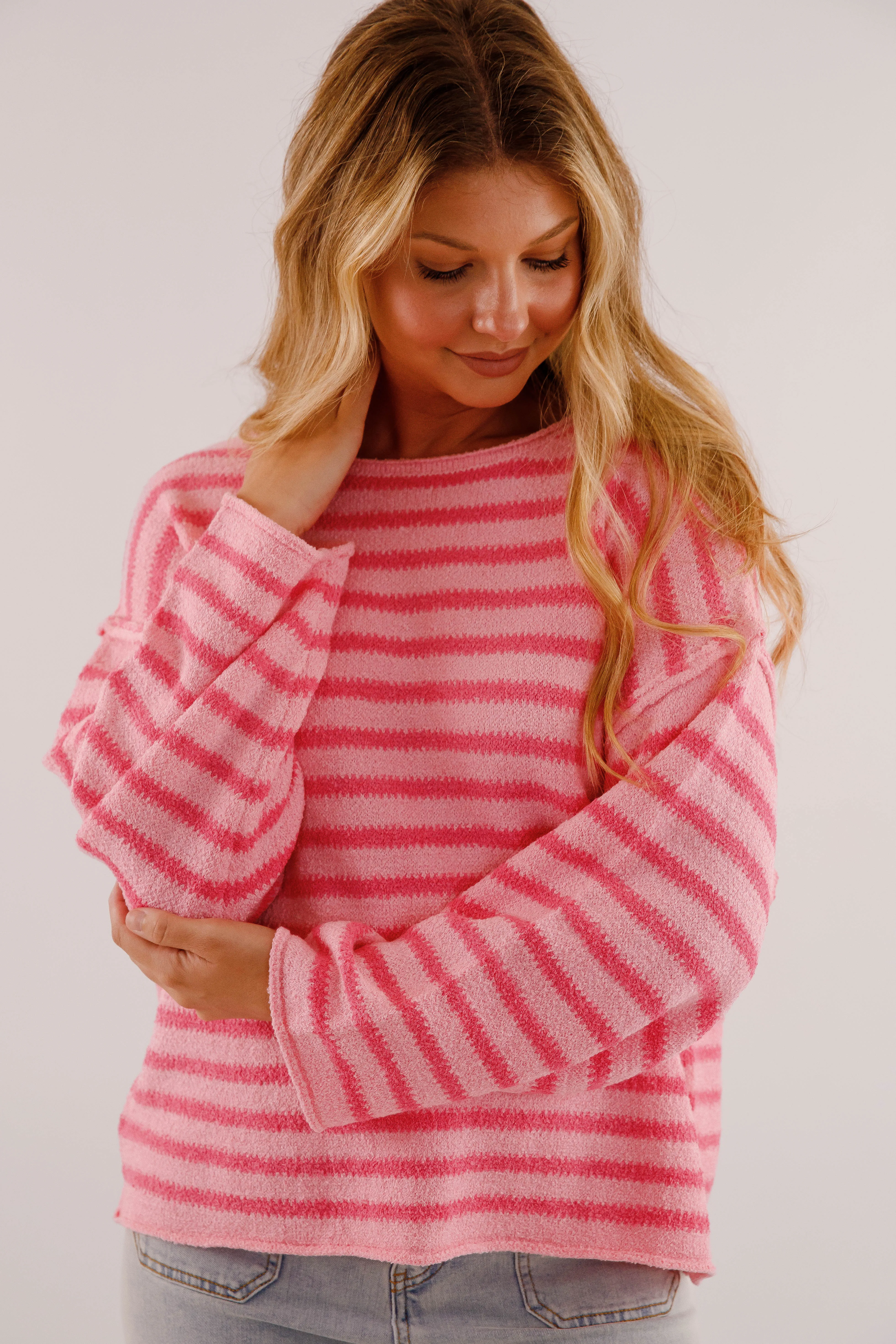 Better Perspective Sweater-Pink