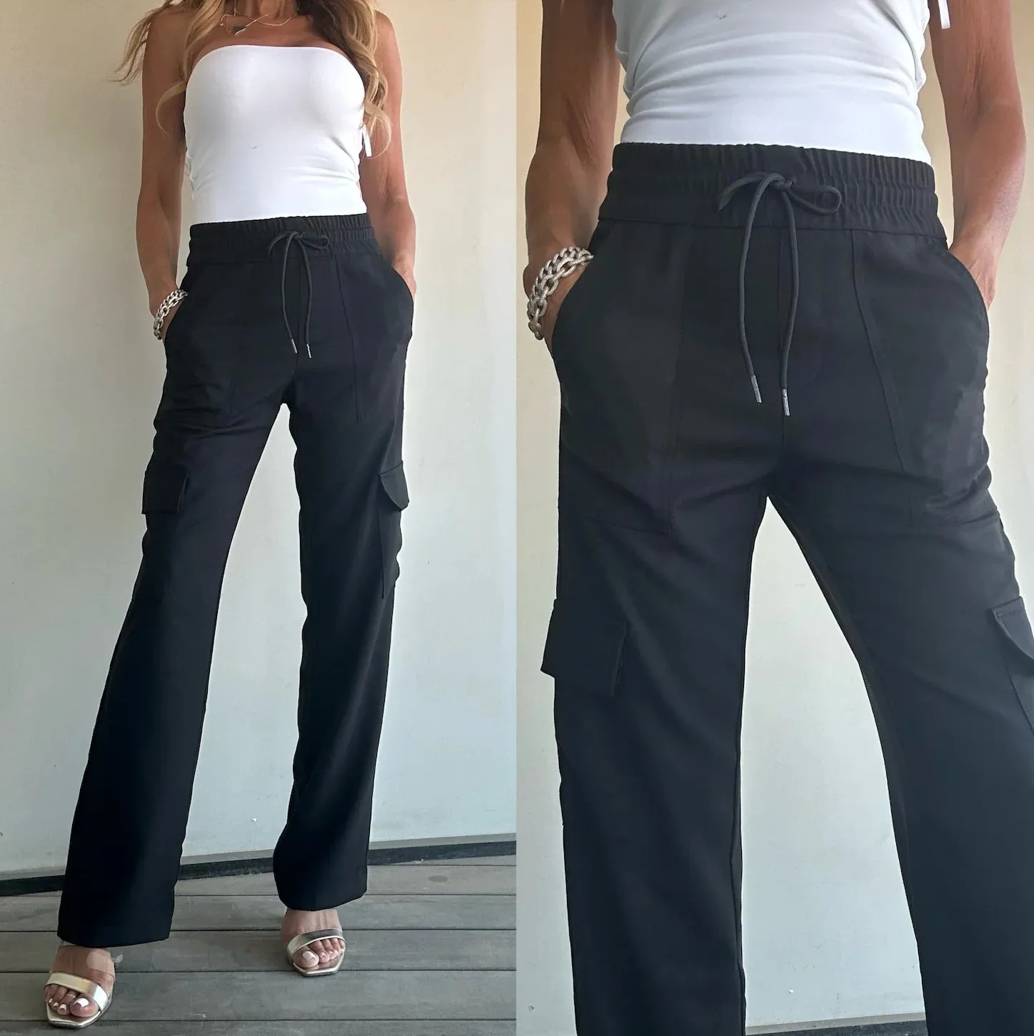 Bevy Flog Sapir Pants - Black