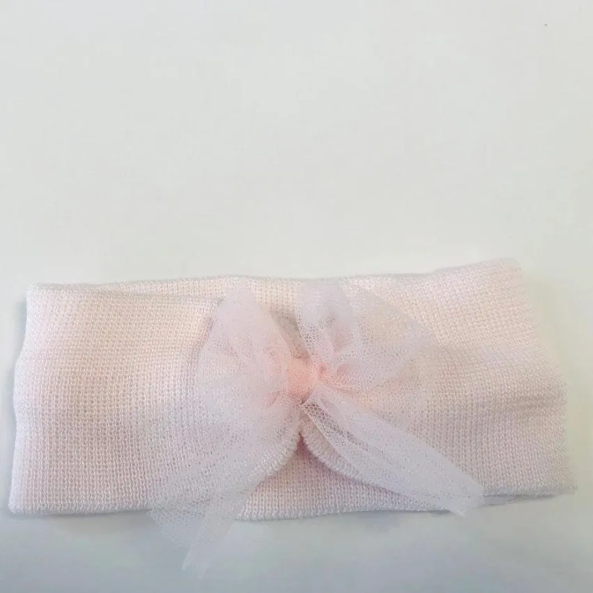 BIMBALO - Knitted Hairband - Pink