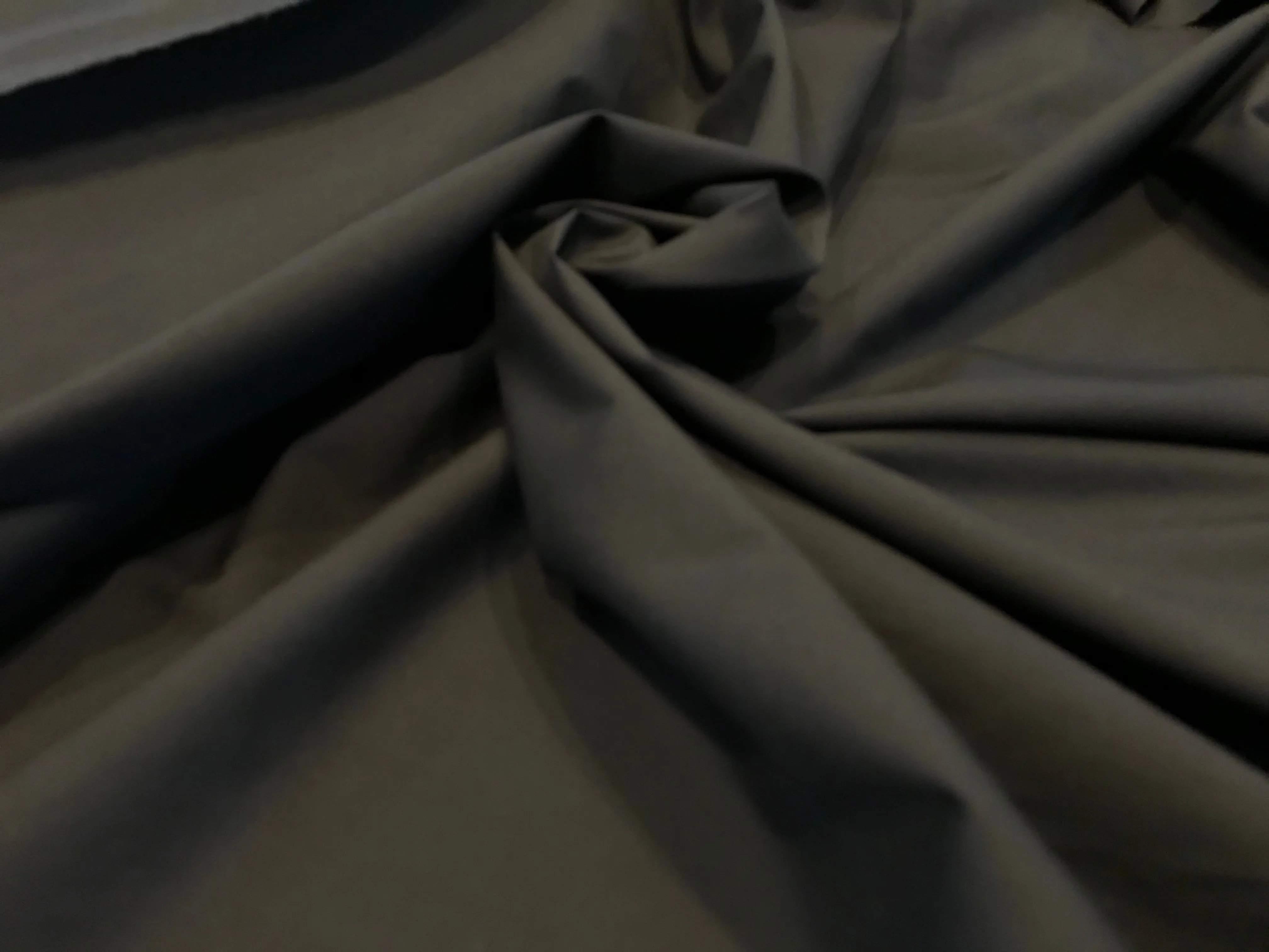 Black  60% Silk 40% Cotton Lawn     1/4 Meter Price