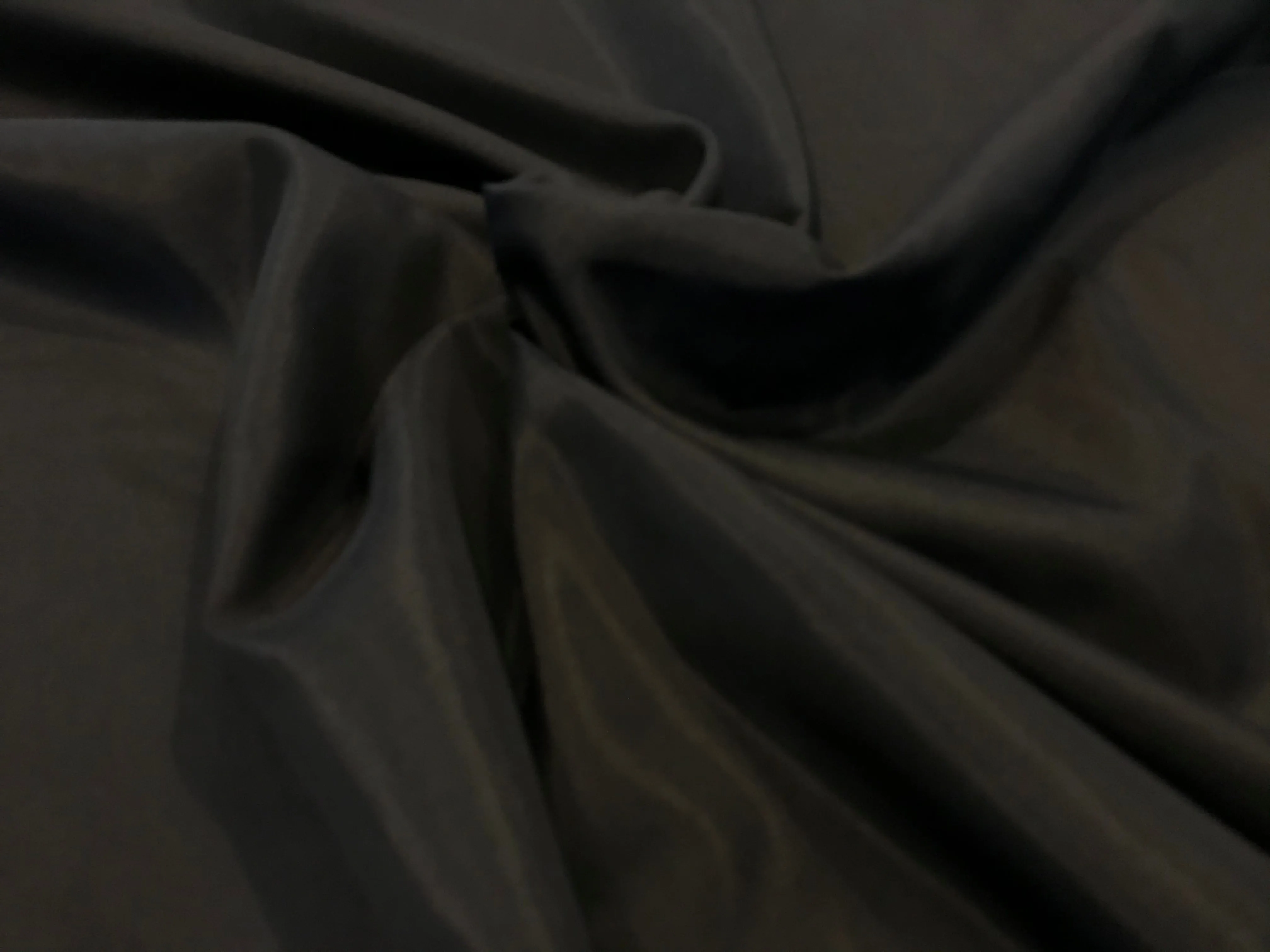 Black  60% Silk 40% Cotton Lawn     1/4 Meter Price