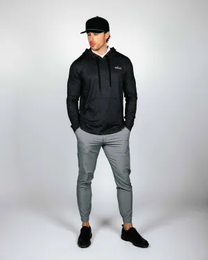 Black Chevron Golf Hoodie Black Chevron Golf Hoodie