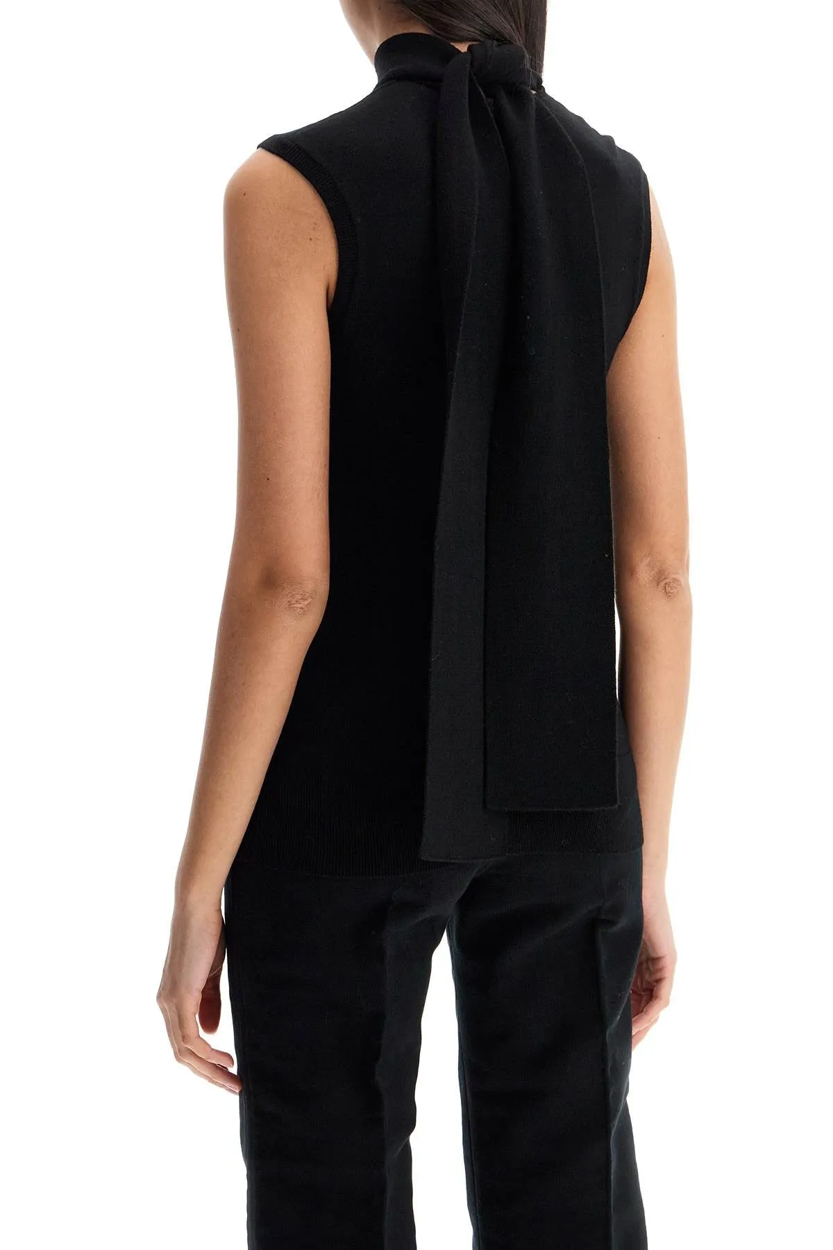 black wool turtleneck sweater 251 WRT4388 YA0133 BLACK