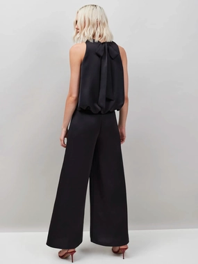 Black Satin Trousers Black Satin Trousers