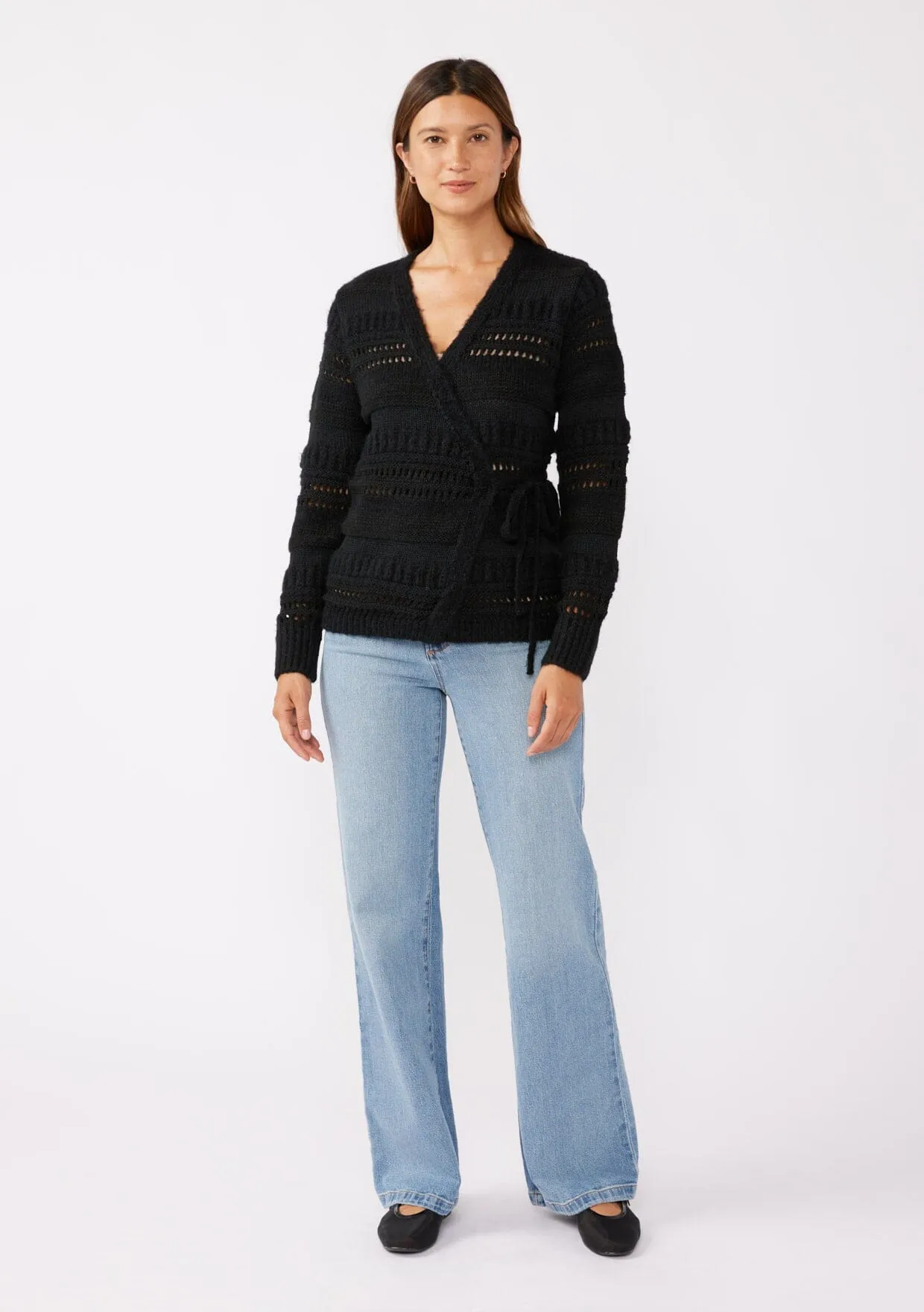 Blaire Wrap Sweater