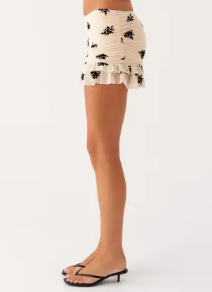 Blind Faith Flock Mini Skort - Cream Blind Faith Flock Mini Skort - Cream