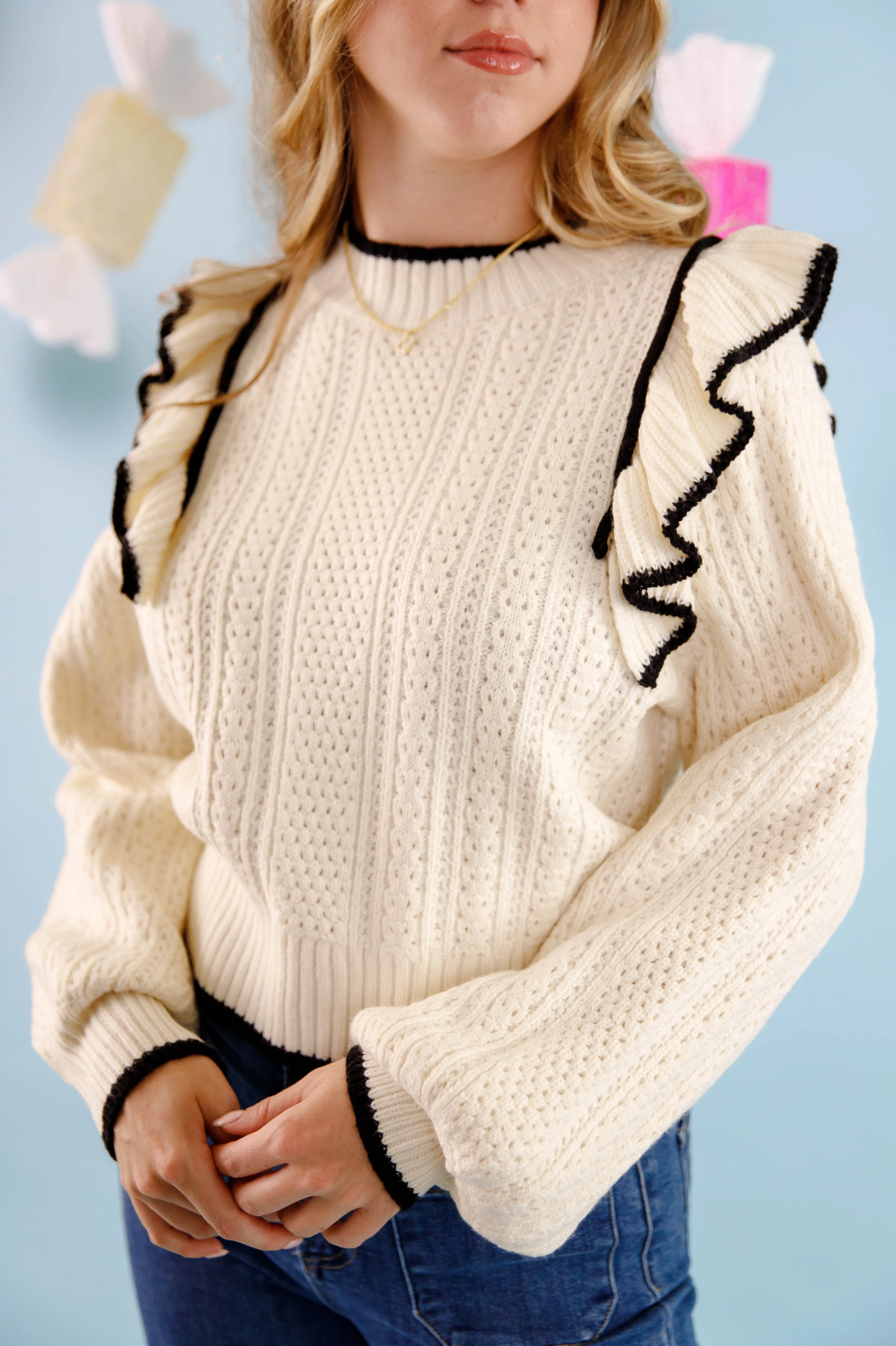 Blissful Strolls Sweater